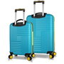 Zoozie Bags Set de Maletas de 2 Piezas en Turquesa
